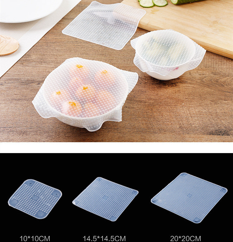 Reusable Silicone Stretch Cling Film