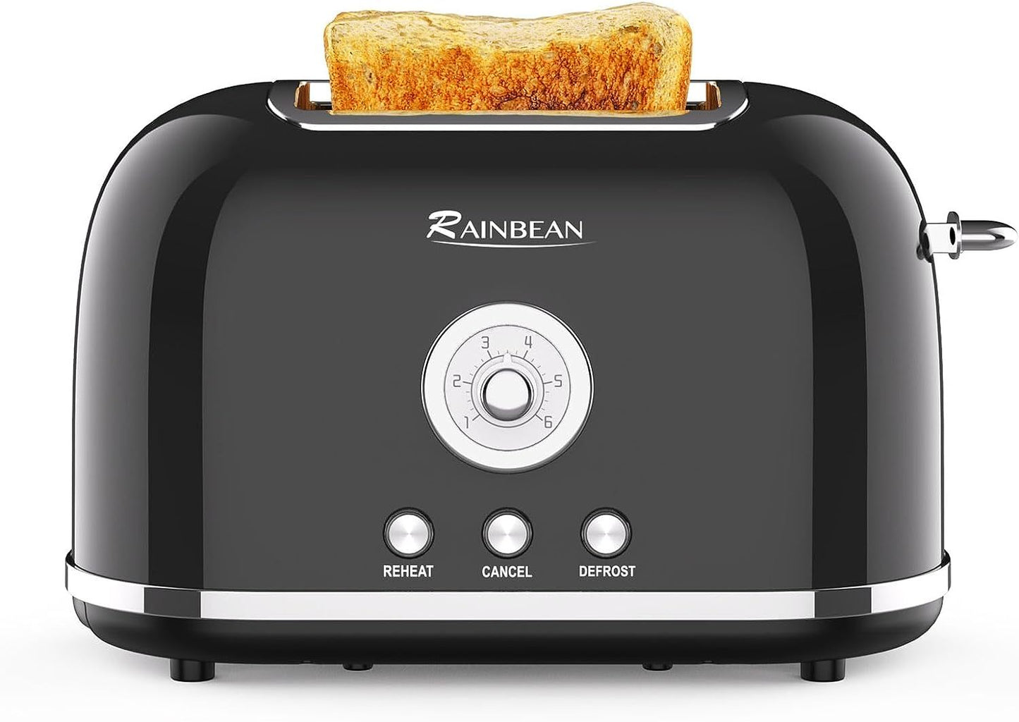 2 Slice Retro Toaster Stainless Steel