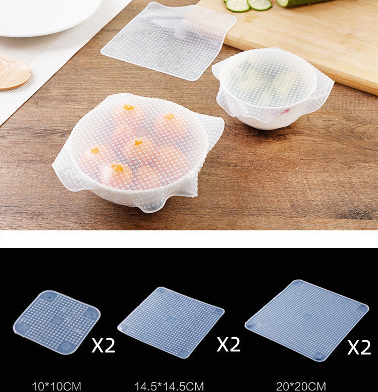 Reusable Silicone Stretch Cling Film