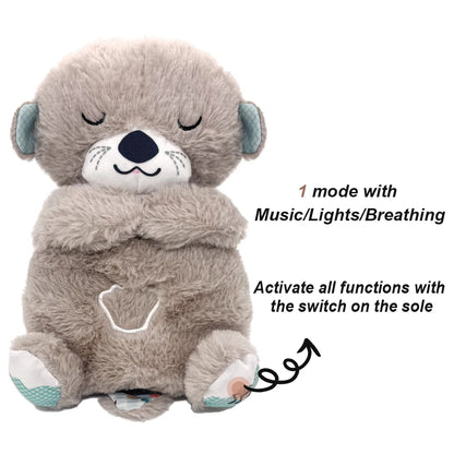 Breathing Otter Plush Doll