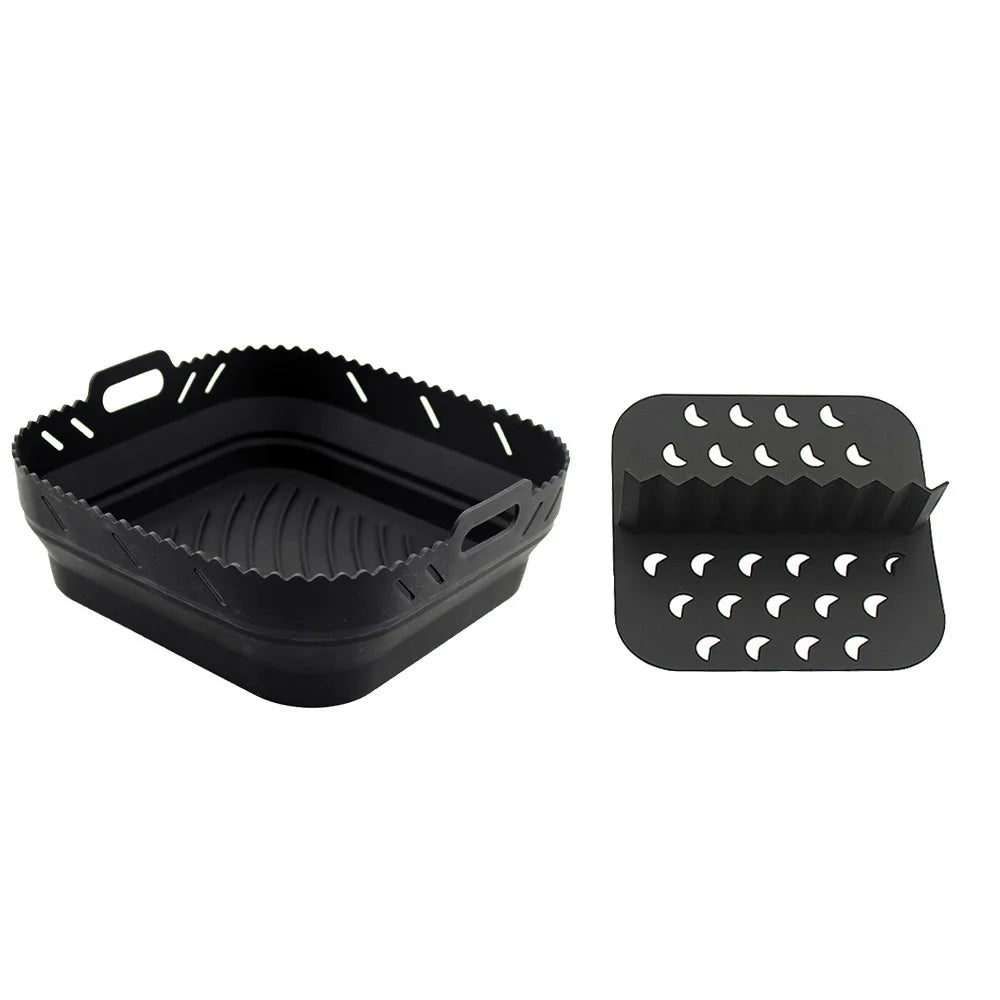 Air Fryer Silicone Liners with Divider