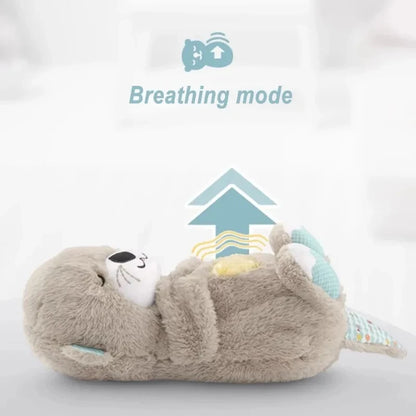 Breathing Otter Plush Doll