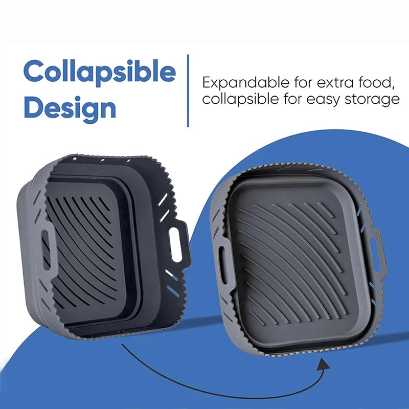 Air Fryer Silicone Liners with Divider