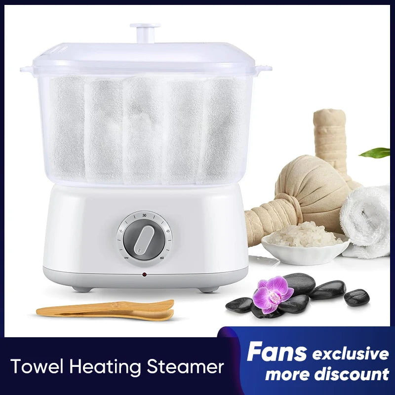 Electric Towel Steamer Warmer - Fast Heating & Sterilization