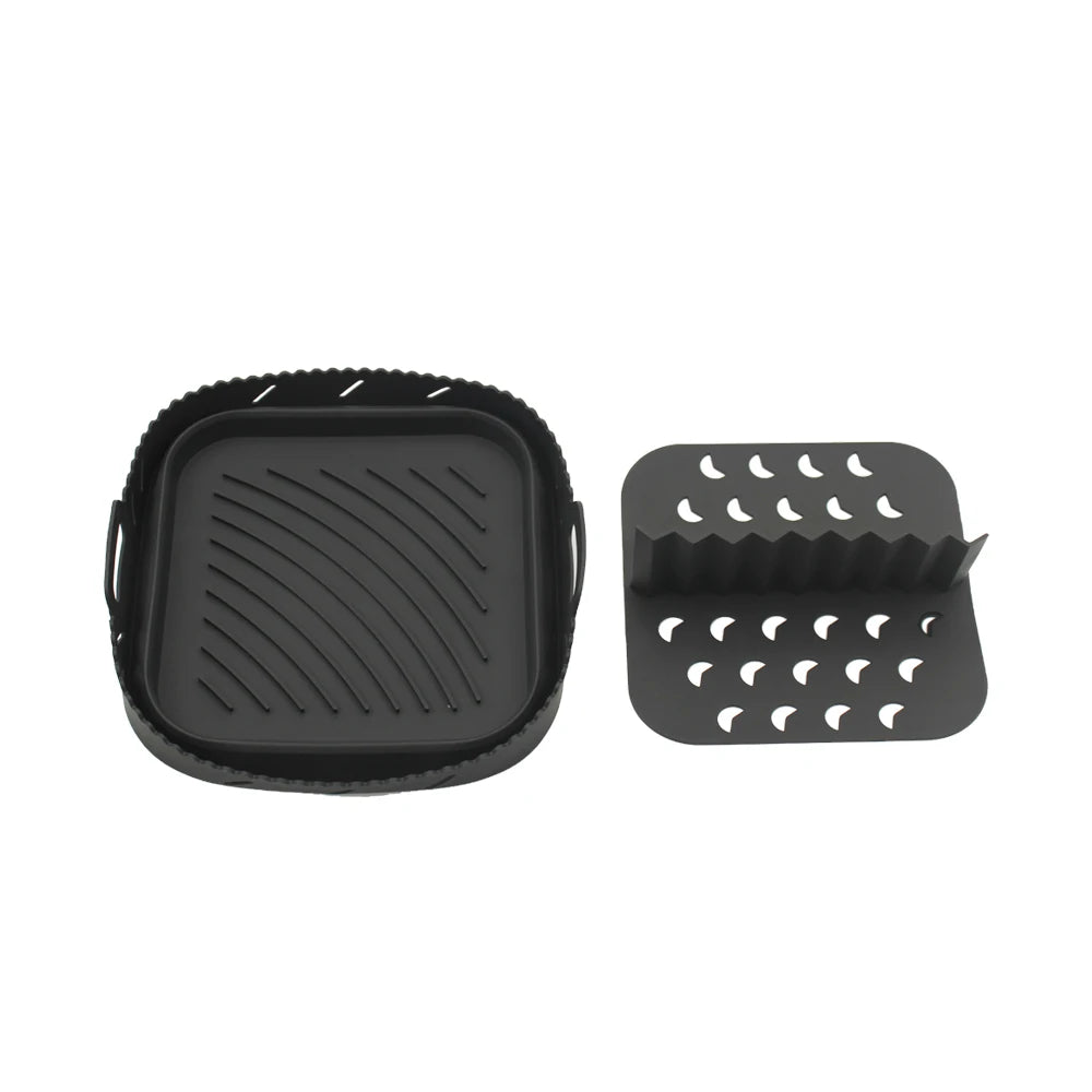 Air Fryer Silicone Liners with Divider