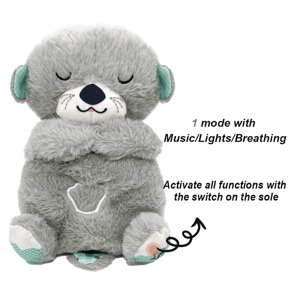 Breathing Otter Plush Doll