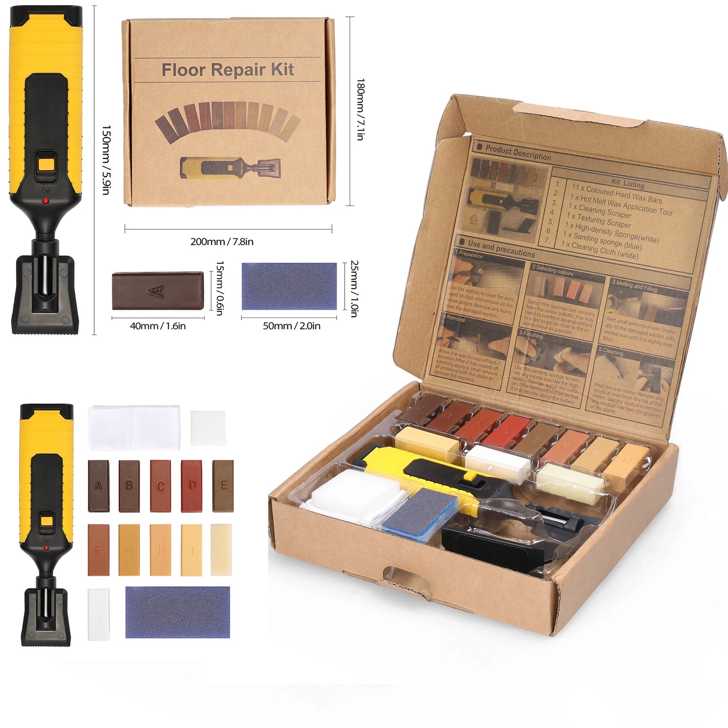 Laminate Repairing Hand Tool Kit