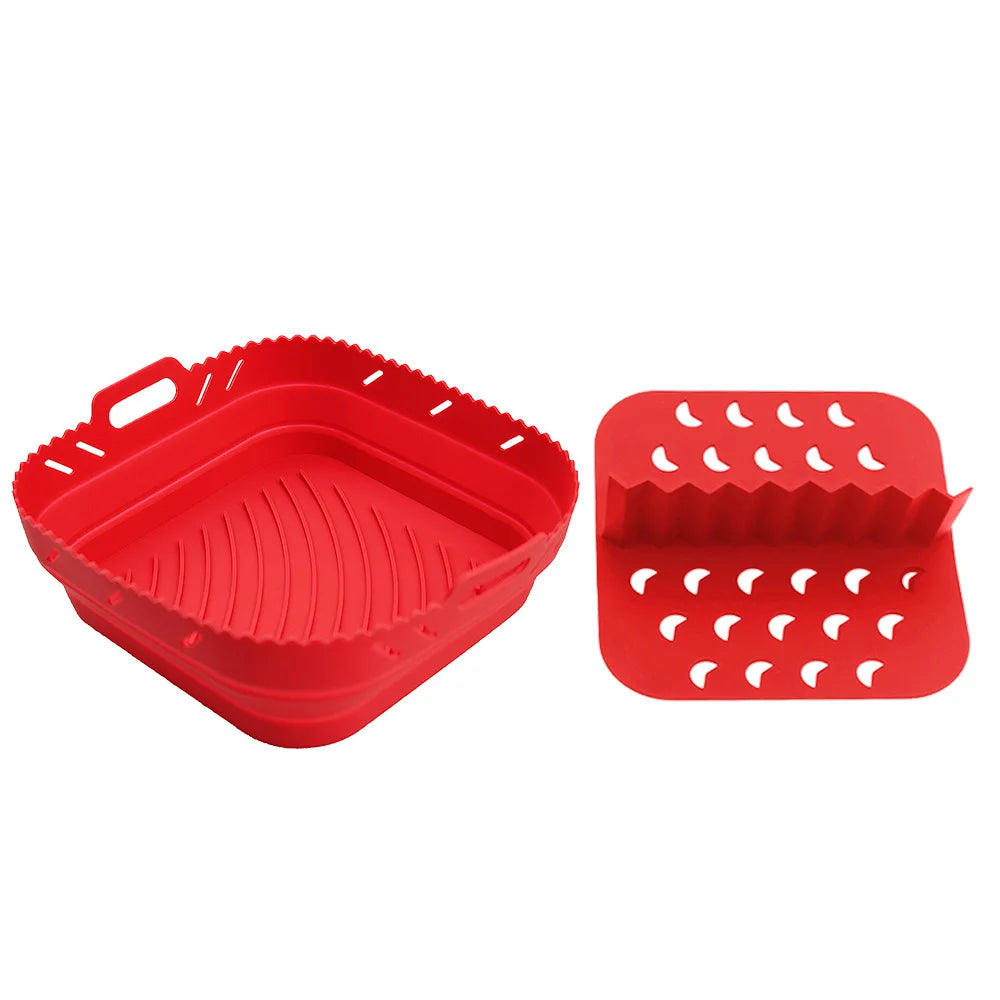 Air Fryer Silicone Liners with Divider