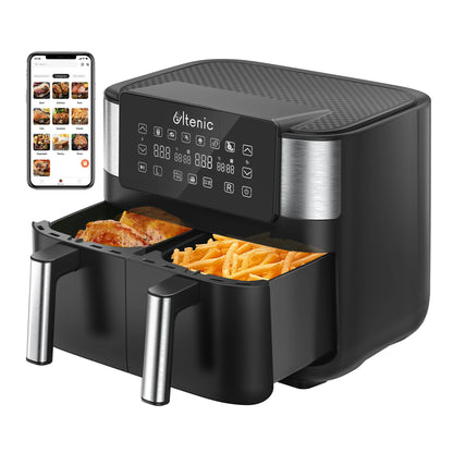 Ultenic K20 Dual Basket Air Fryer 8L - 6-in-1 Multi-Function